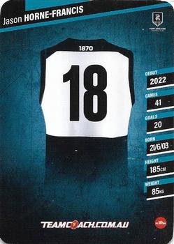 2024 AFL TeamCoach #104 Jason Horne-Francis Back